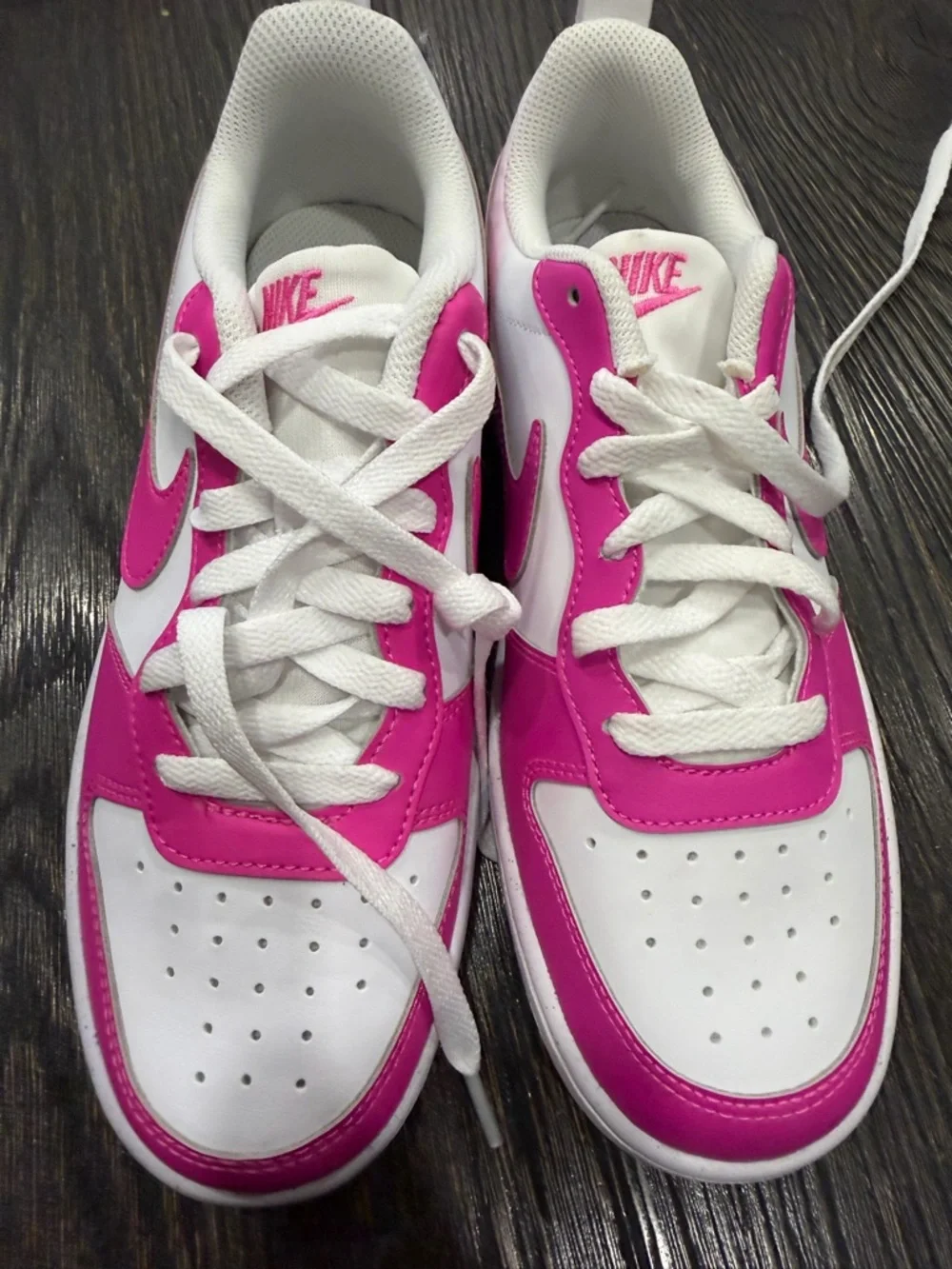 Nike Big Girls Court Borough Low Recraft Casual size 5.5Y